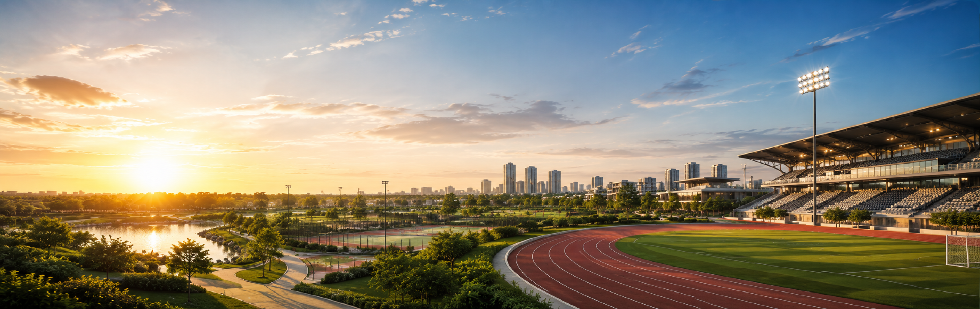 Adani Sports City Aerial View